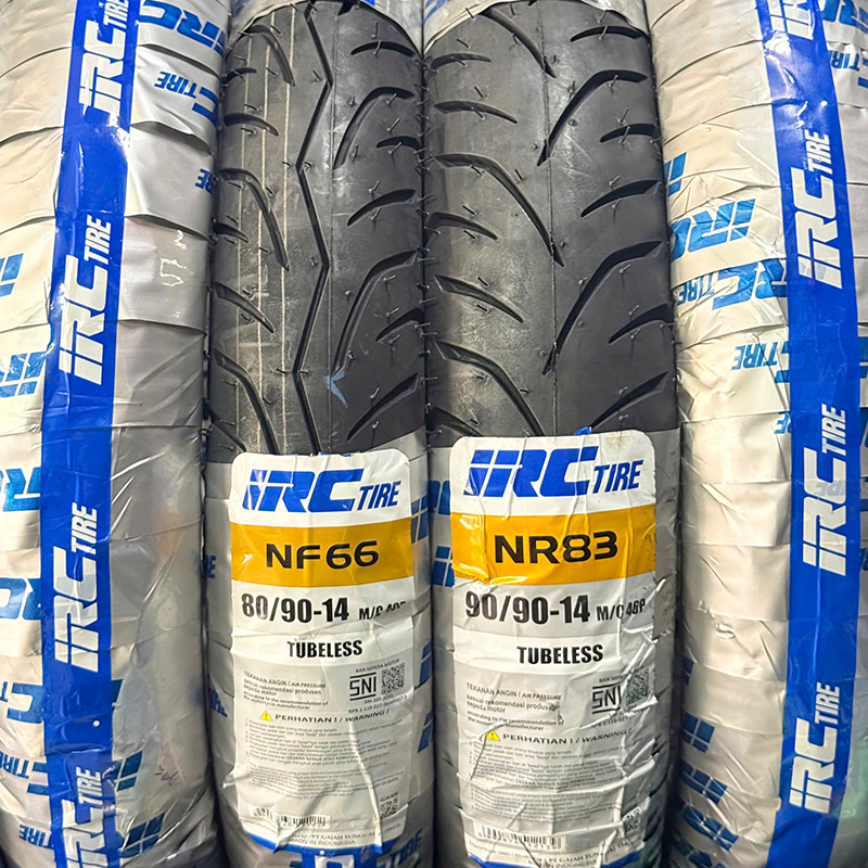 IRC INDONESIA 80/90-14 NF66 TL - 90/90-14 NR83 TL